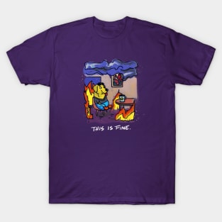 This Dumpster Fire is Fine T-Shirt